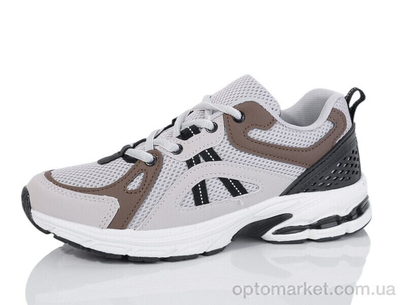 Купить Кросівки унісекс B680-2 KMB сірий, фото 1