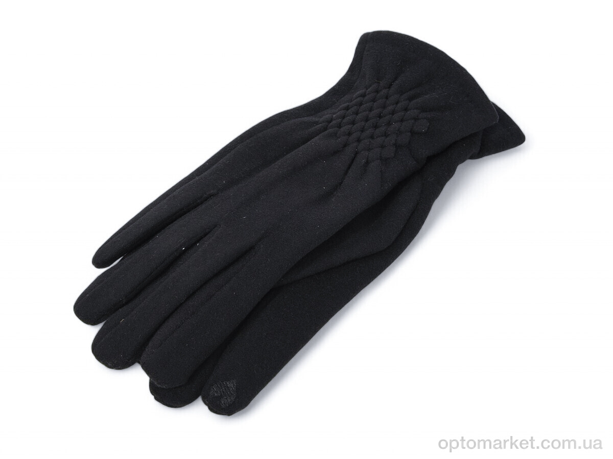 Купить Рукавички жіночі B7-4 black Королева чорний, фото 1