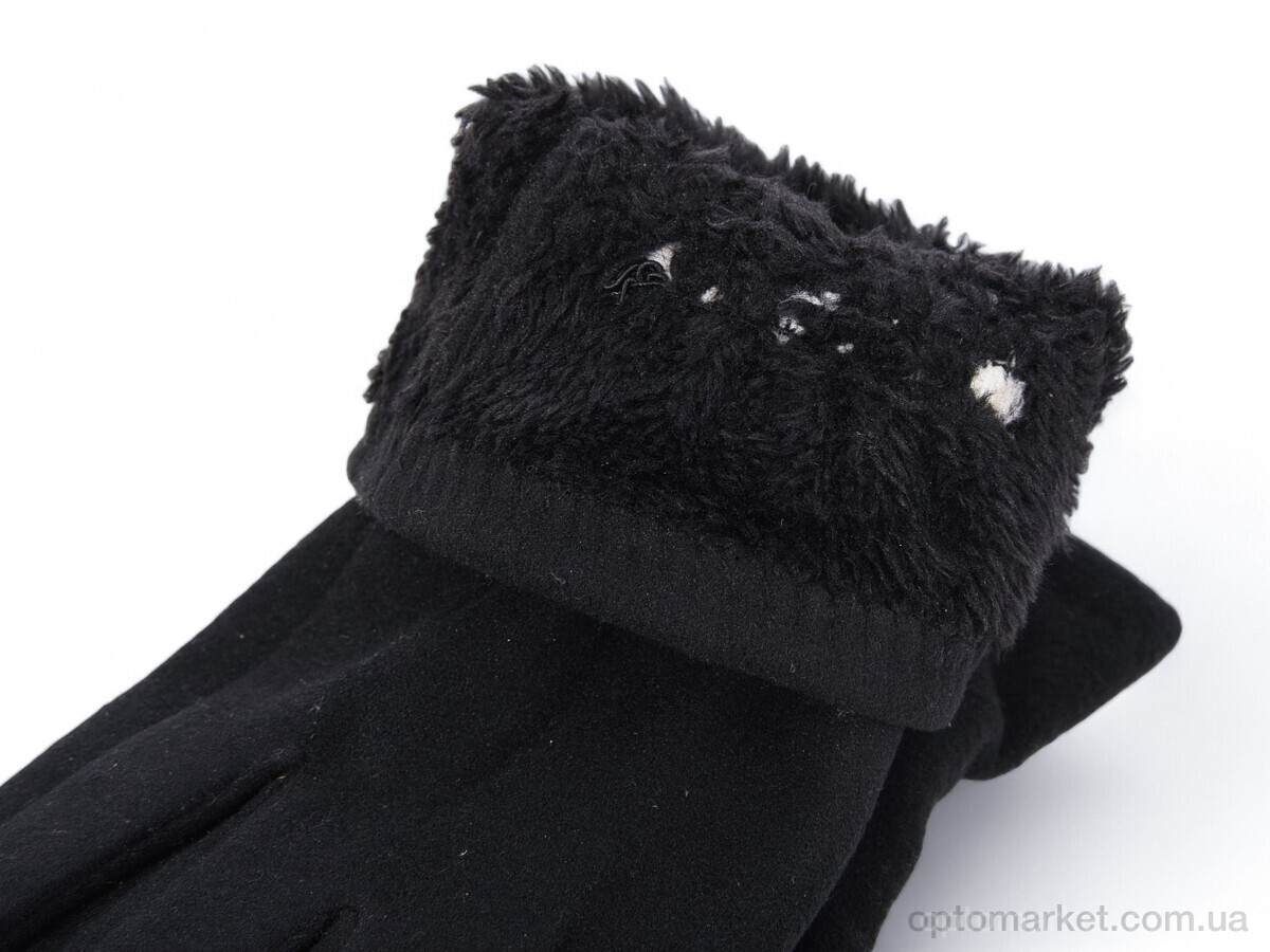 Купить Рукавички жіночі B7-4 black Королева чорний, фото 3