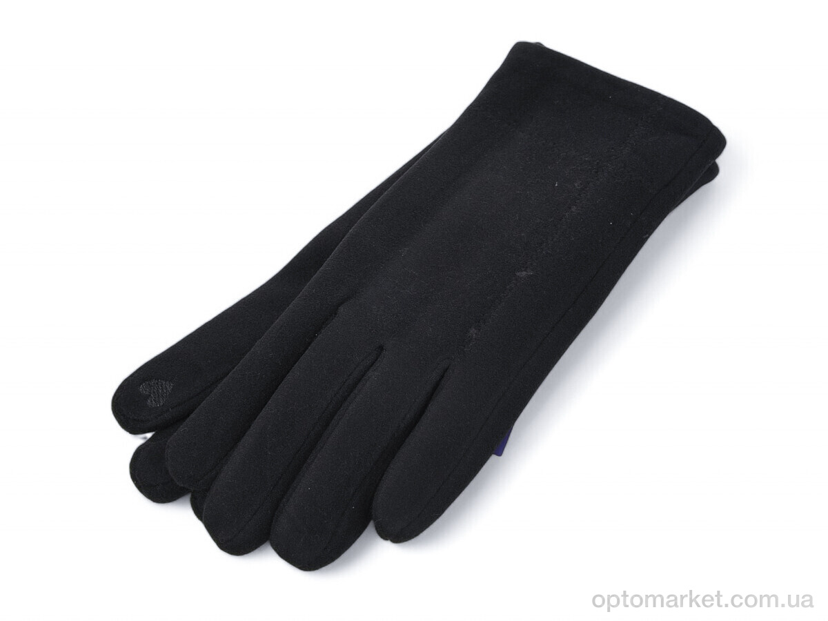 Купить Рукавички жіночі B7-6 black Королева чорний, фото 1