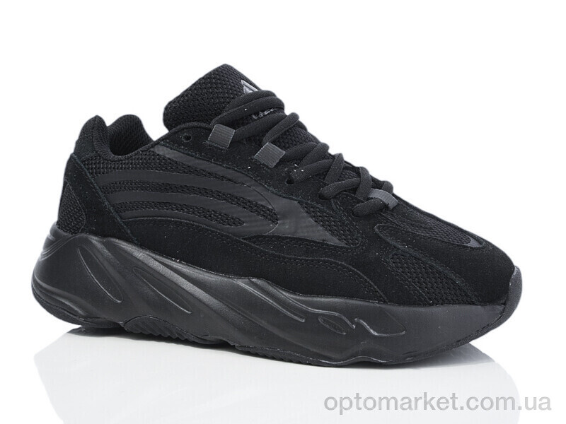 Купить Кросівки жіночі B700-7 A.idas чорний, фото 2