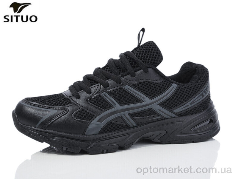 Купить Кросівки жіночі B706-1 Situo чорний, фото 1