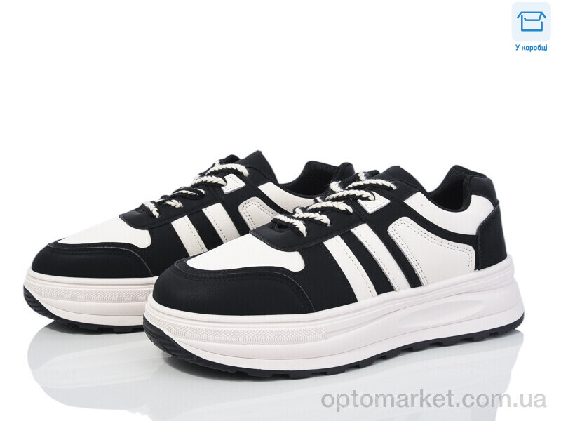 Купить Кросівки жіночі B708-1 Ouqidageni чорний, фото 1