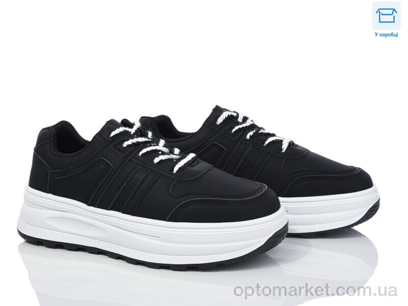 Купить Кросівки жіночі B708-1B Ouqidageni чорний, фото 1