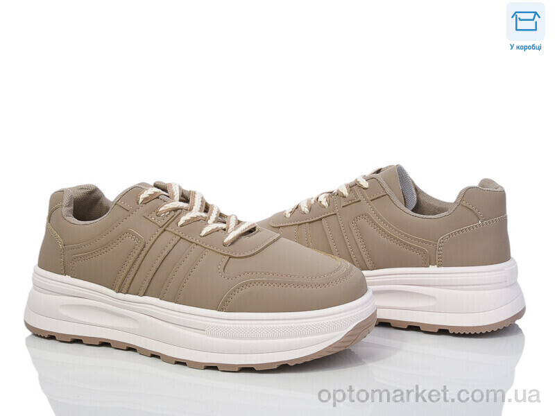 Купить Кросівки жіночі B708-8 Ouqidageni коричневий, фото 1