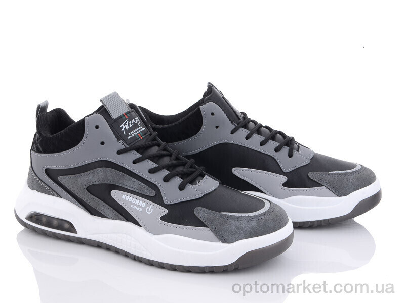 Купить Кросівки чоловічі B71-1 Nayasitun чорний, фото 1