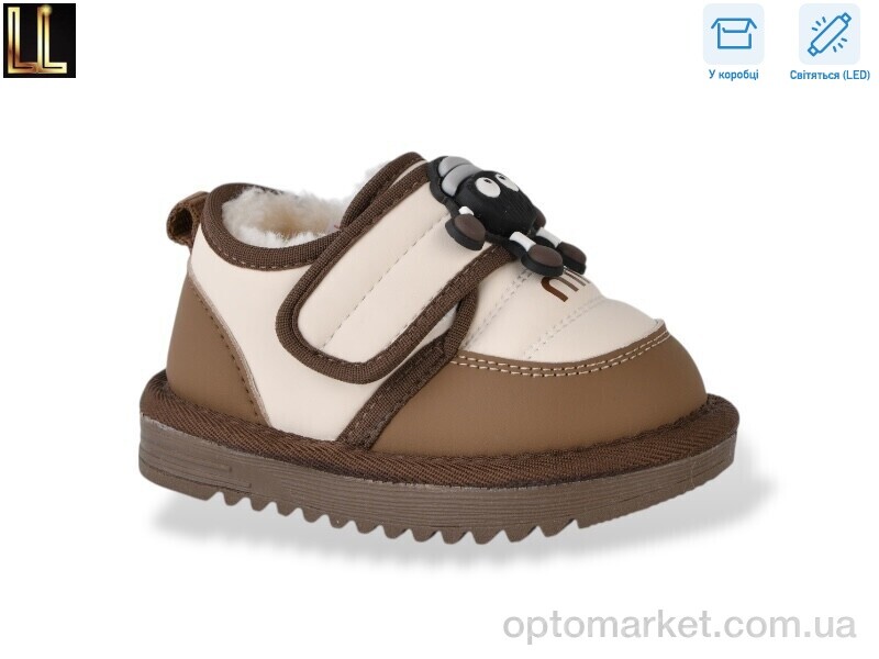 Купить Уги дитячі B710-77 LED Lilin бежевий, фото 1