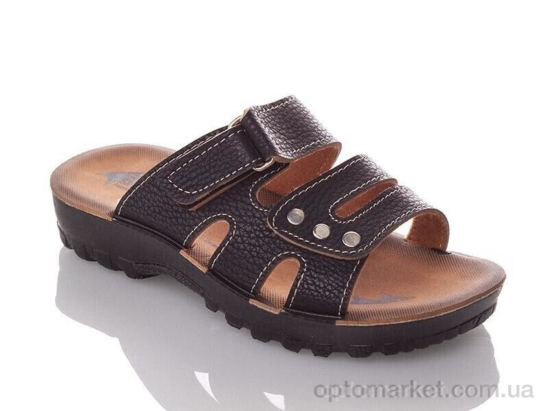 Купить Шльопанці дитячі B711-black Demur чорний, фото 1