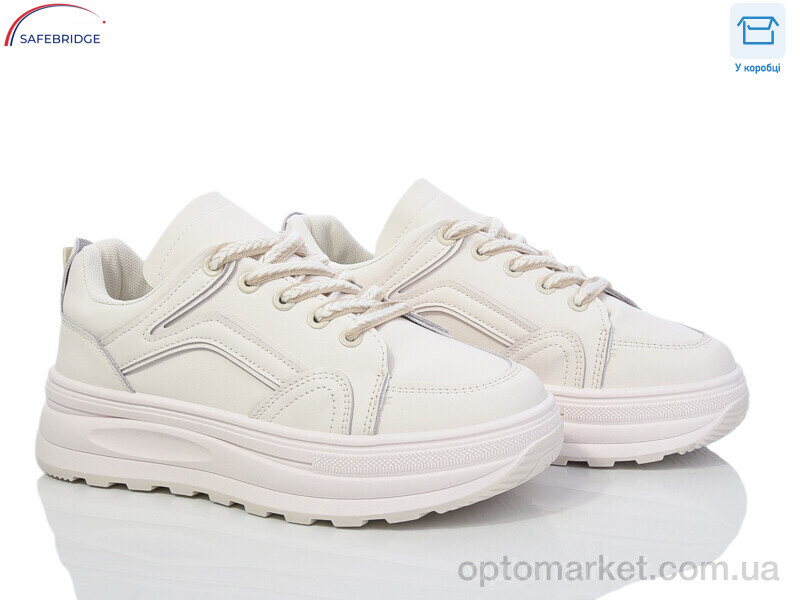 Купить Кросівки жіночі B715-3 Ouqidageni бежевий, фото 1