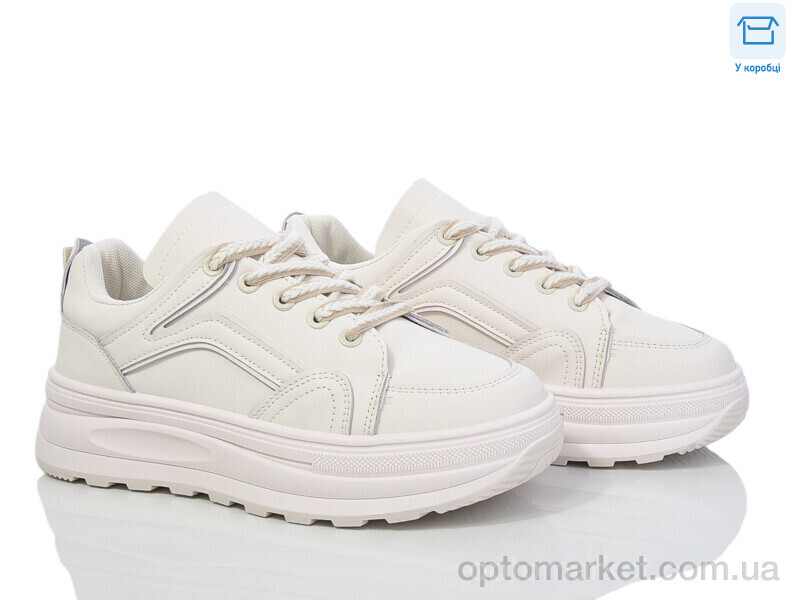 Купить Кросівки жіночі B715-3 Ouqidageni бежевий, фото 1