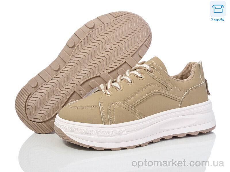 Купить Кросівки жіночі B715-5 Ouqidageni коричневий, фото 1