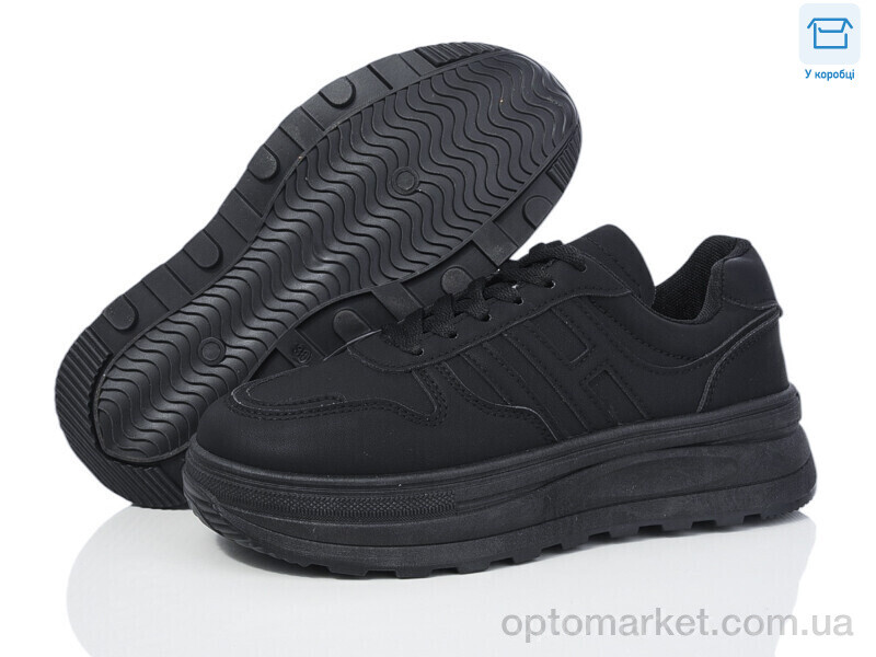 Купить Кросівки жіночі B717-1B Ouqidageni чорний, фото 1