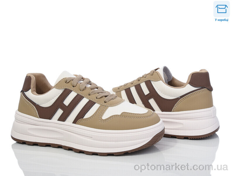 Купить Кросівки жіночі B717-5 Ouqidageni коричневий, фото 1
