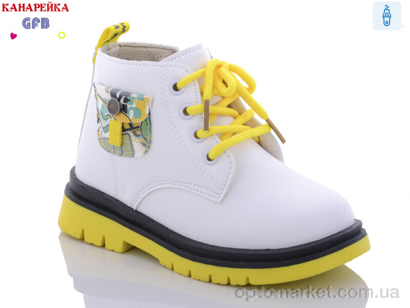 Купить Черевики дитячі B7217-5 Канарейка білий, фото 1