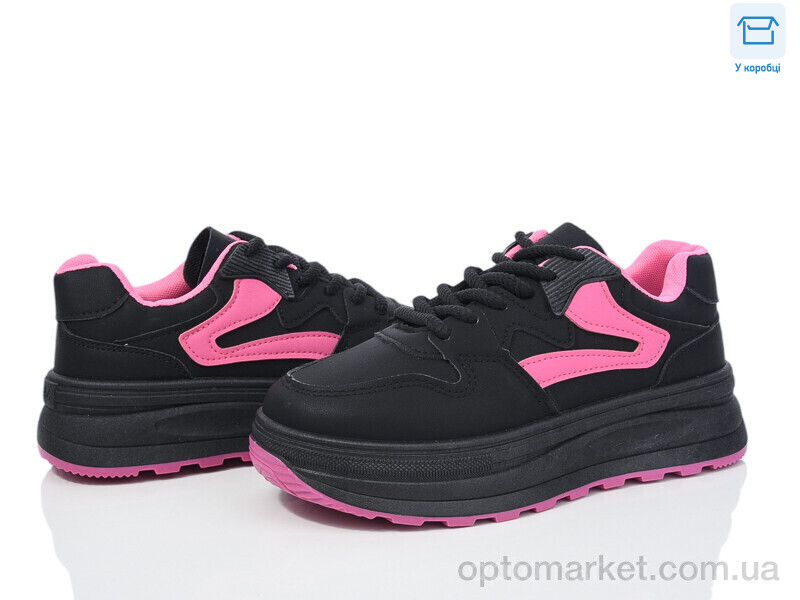 Купить Кросівки жіночі B727-8 Ouqidageni чорний, фото 1