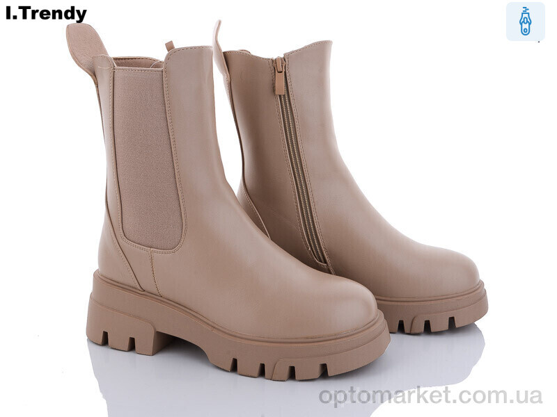 Купить Черевики жіночі B7307-10 Trendy коричневий, фото 1