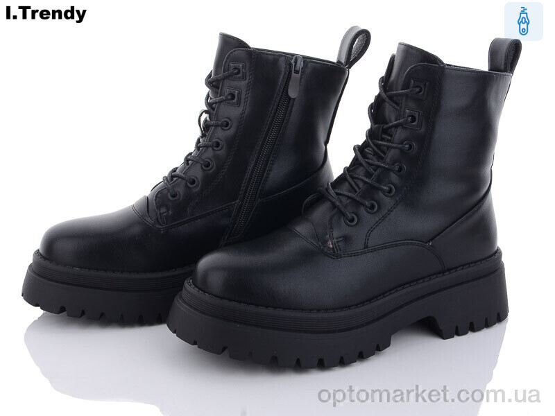 Купить Черевики жіночі B7612 Trendy чорний, фото 1