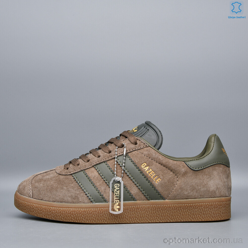 Купить Кросівки жіночі B7676-3 A.idas хакі, фото 3