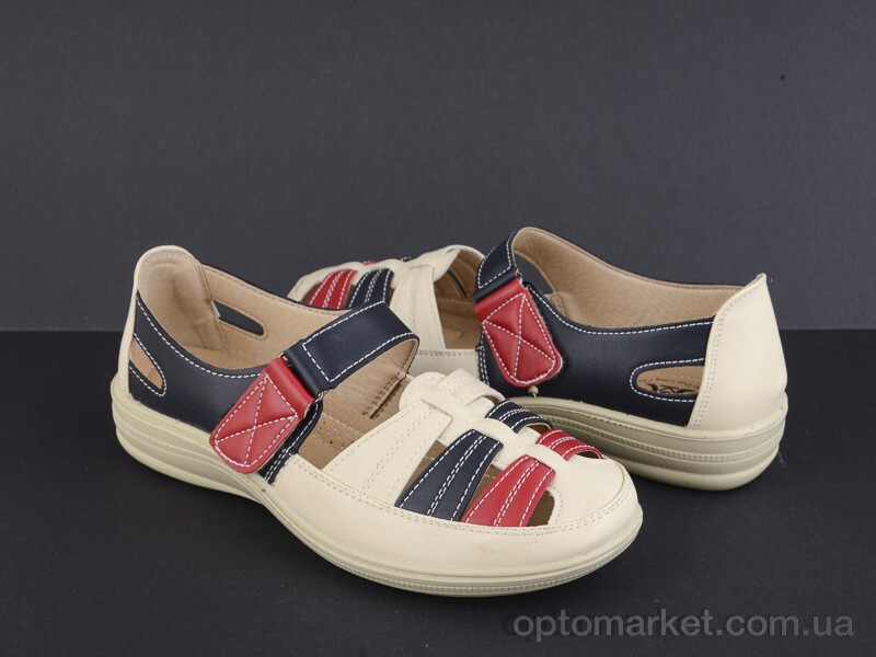 Купить Туфлі жіночі B80-5 Bao Dao Gong Zhu бежевий, фото 2