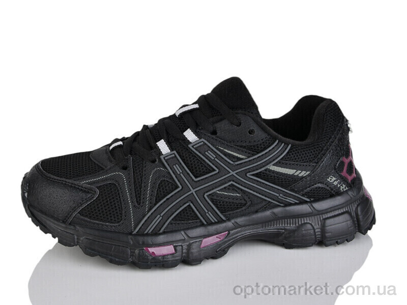 Купить Кросівки унісекс B8002-1 Run Life чорний, фото 1