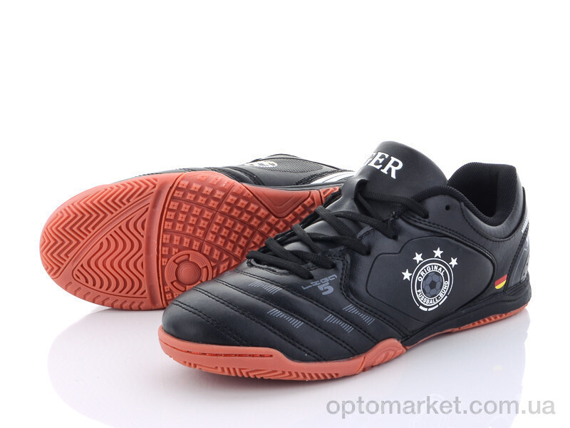 Купить Футбольне взуття дитячі B8011-11Z Veer-Demax чорний, фото 1