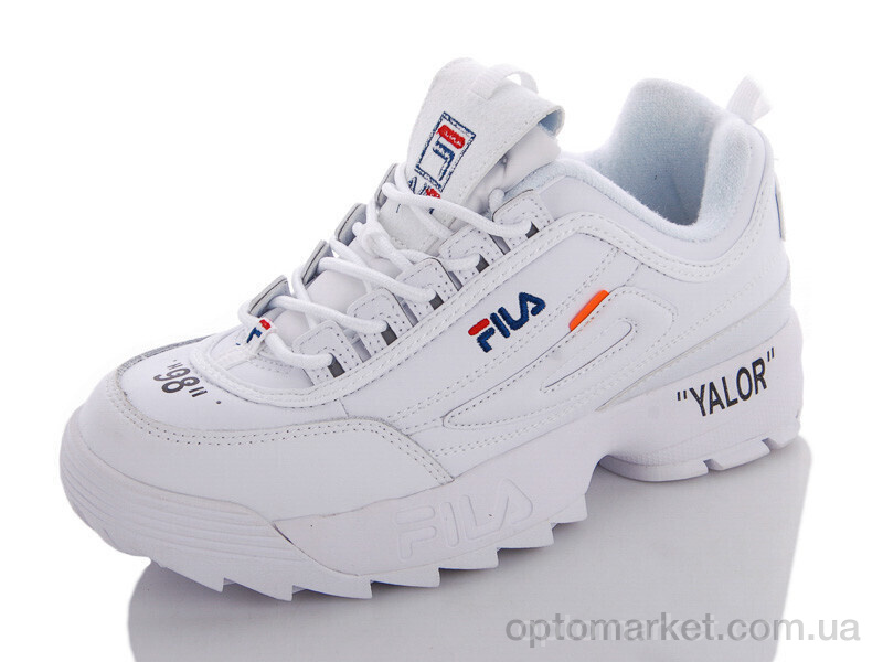 Купить Кросівки жіночі B8013-1 F.la білий, фото 2