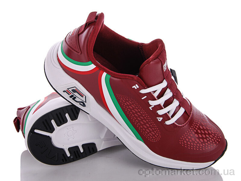 Купить Кросівки жіночі B8014-5 F.la бордовий, фото 2