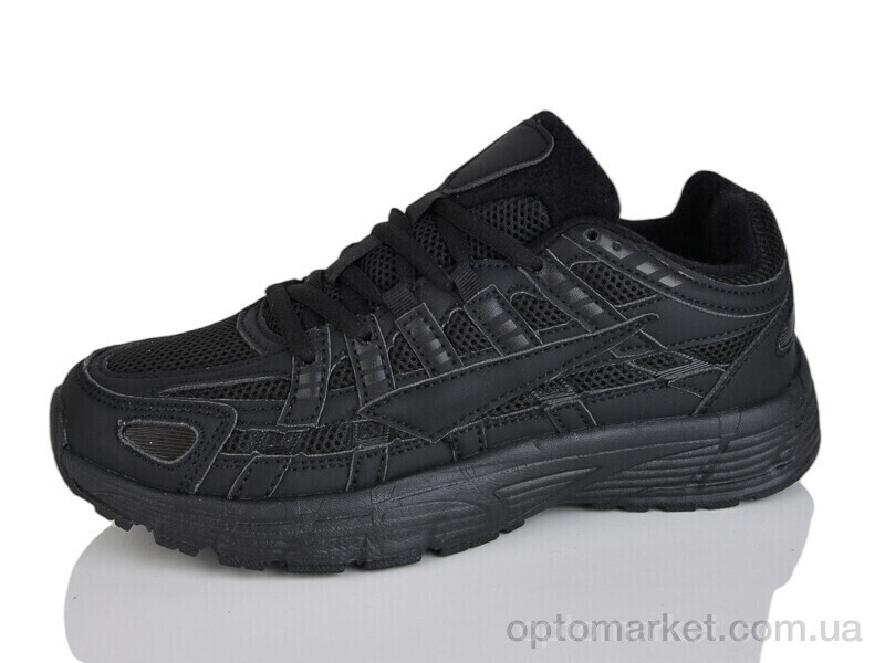 Купить Кросівки унісекс B8027-1 Run Life чорний, фото 1