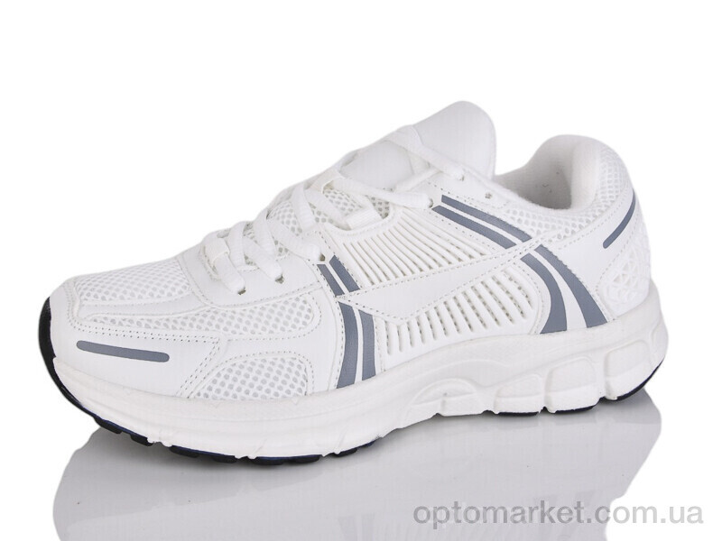 Купить Кросівки унісекс B8029-2 Run Life білий, фото 1