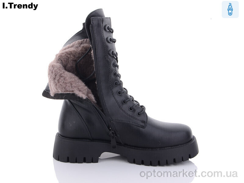 Купить Черевики жіночі B8087 Trendy чорний, фото 2