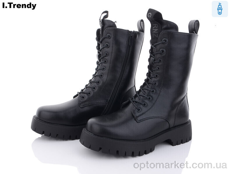 Купить Черевики жіночі B8088 Trendy чорний, фото 1