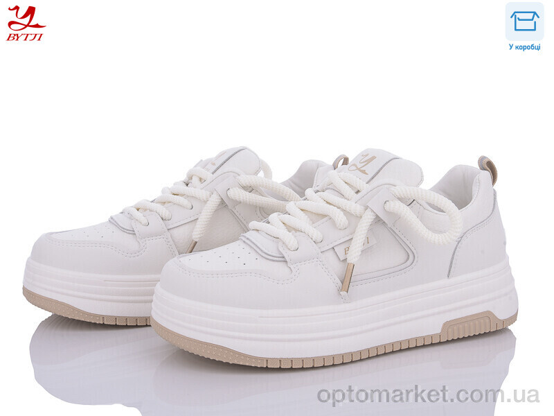 Купить Кросівки жіночі B811-2 Bytji білий, фото 1