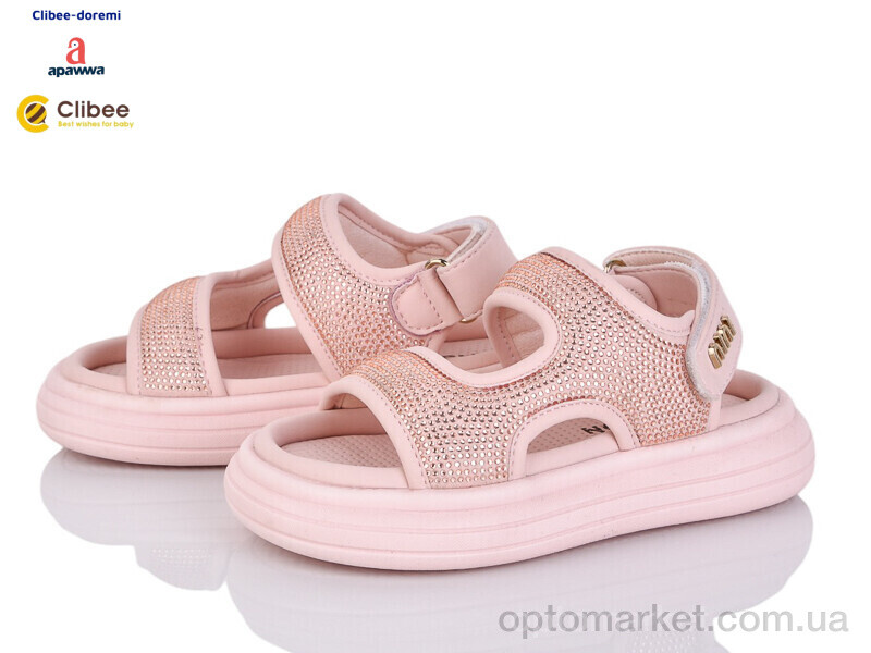 Купить Босоніжки дитячі B8133-1 pink Apawwa рожевий, фото 1