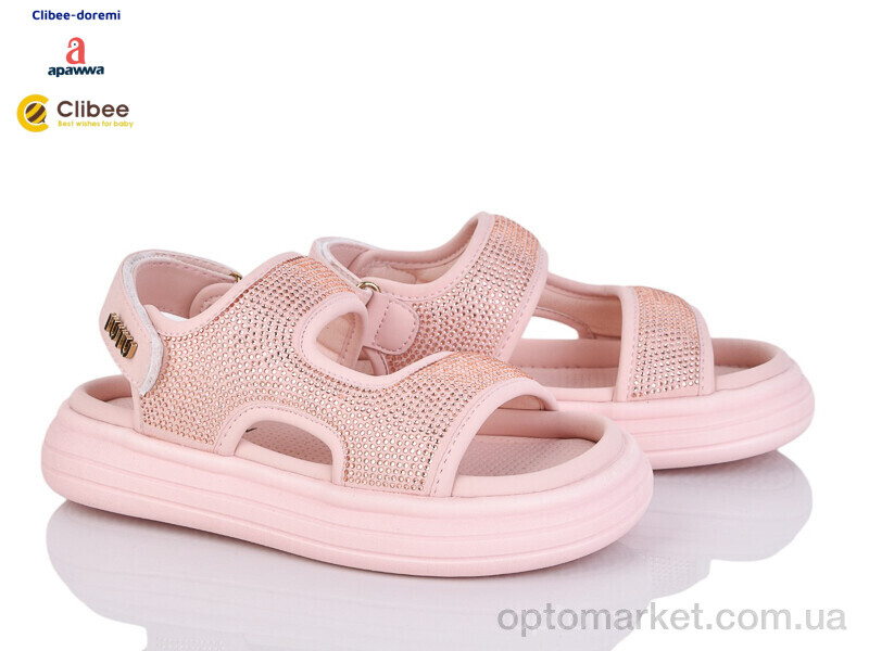Купить Босоніжки дитячі B8133-2 pink Apawwa рожевий, фото 1