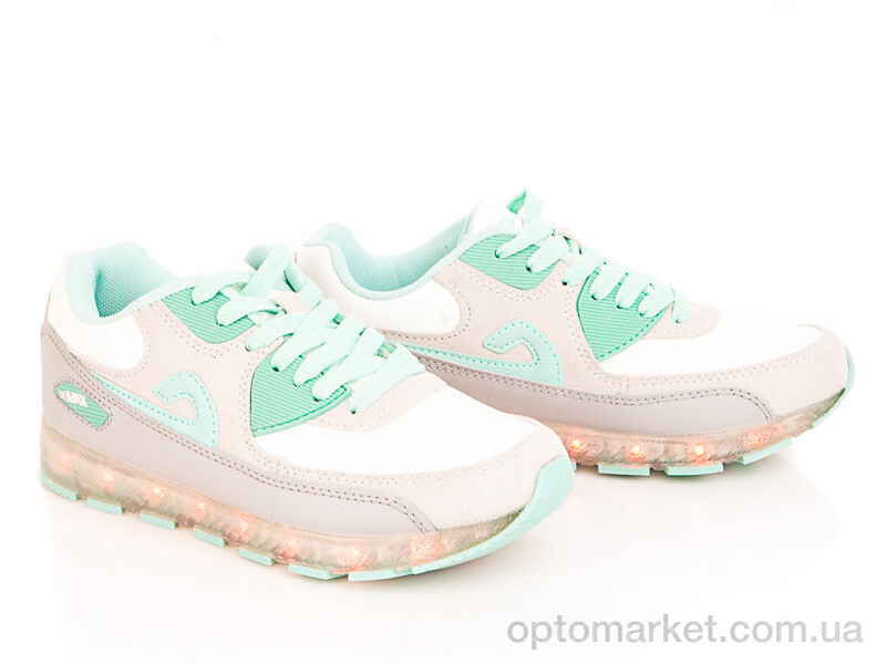 Купить Кросівки жіночі B8303-2 white-l.grey-lake Demax білий, фото 1