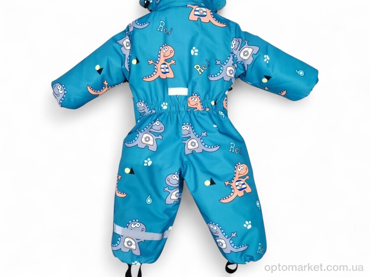 Купить Комбінезон дитячі B831 бірюзовий Wirxizzy блакитний, фото 2