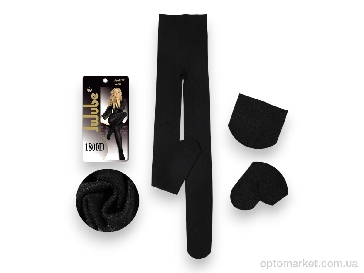 Купить Колготи жіночі B868W black Jujube чорний, фото 1