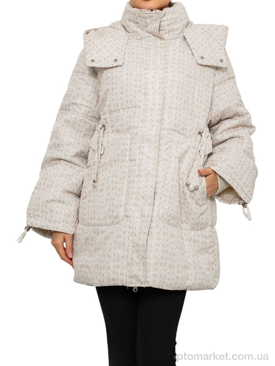 Купить Куртка жіночі B8805 (11952) beige Diyashi бежевий, фото 1