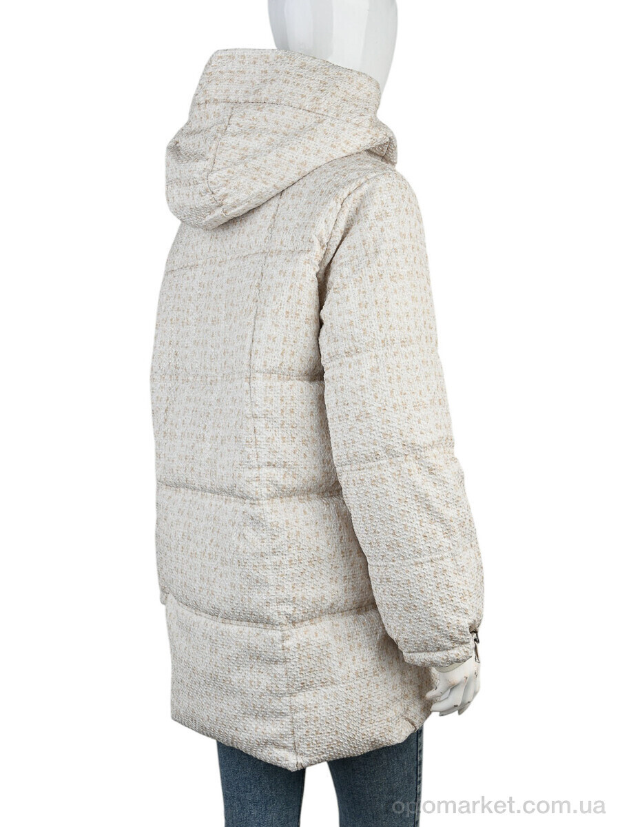 Купить Куртка жіночі B8805 (11952) beige Diyashi бежевий, фото 2