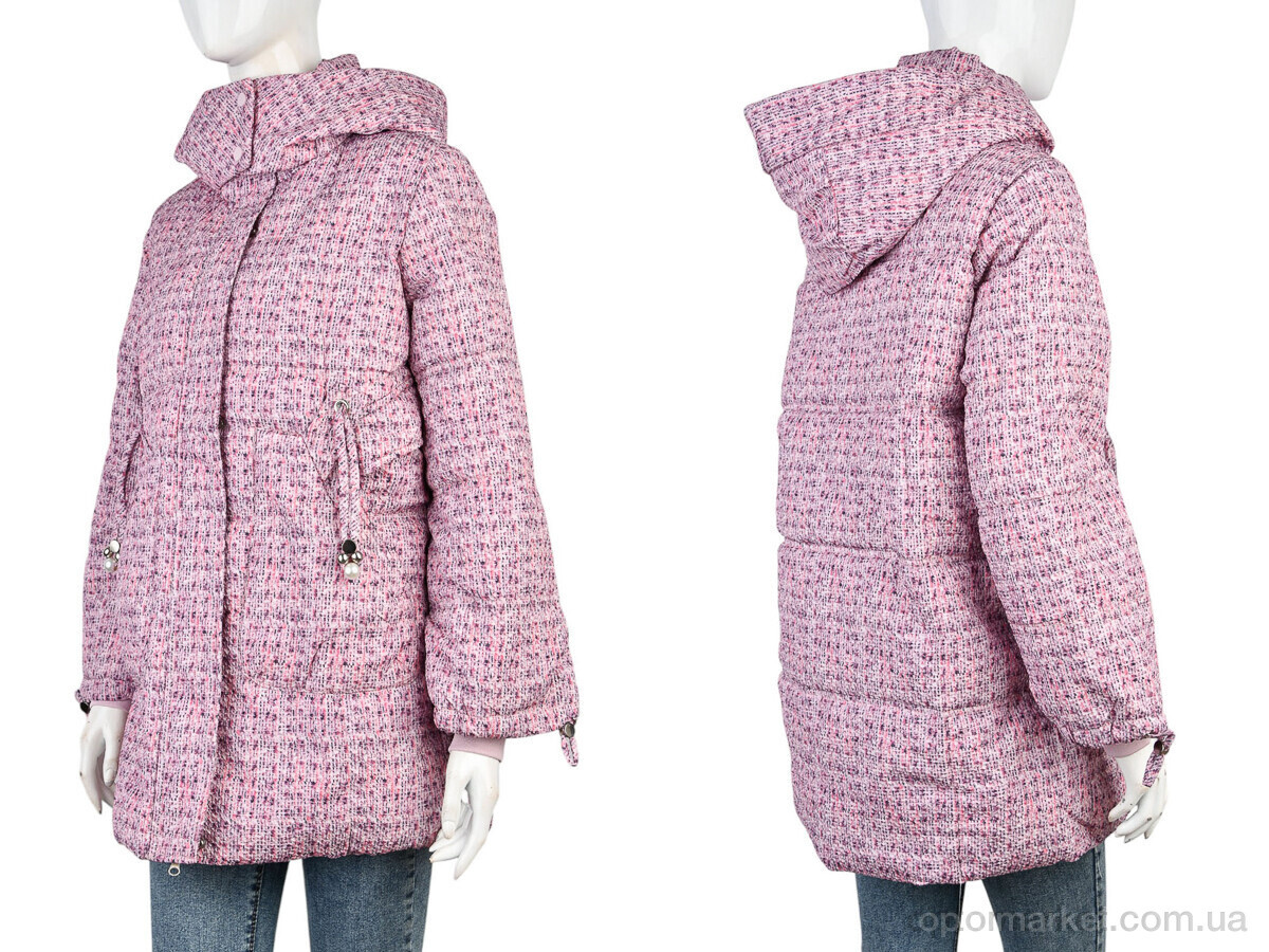 Купить Куртка жіночі B8805 (11952) pink Diyashi рожевий, фото 3