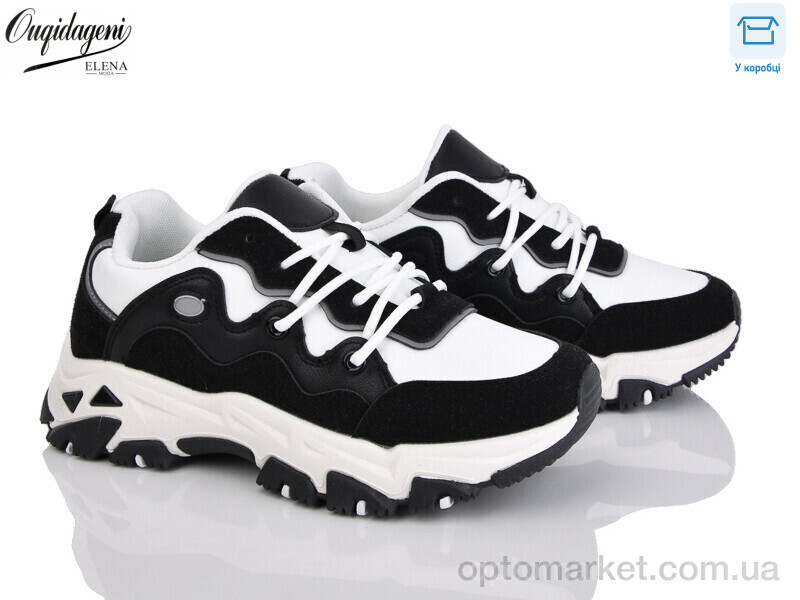 Купить Кросівки жіночі B887-1 Ouqidageni чорний, фото 1