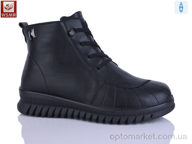 Купить Черевики жіночі B887-1 WSMR чорний, фото 1