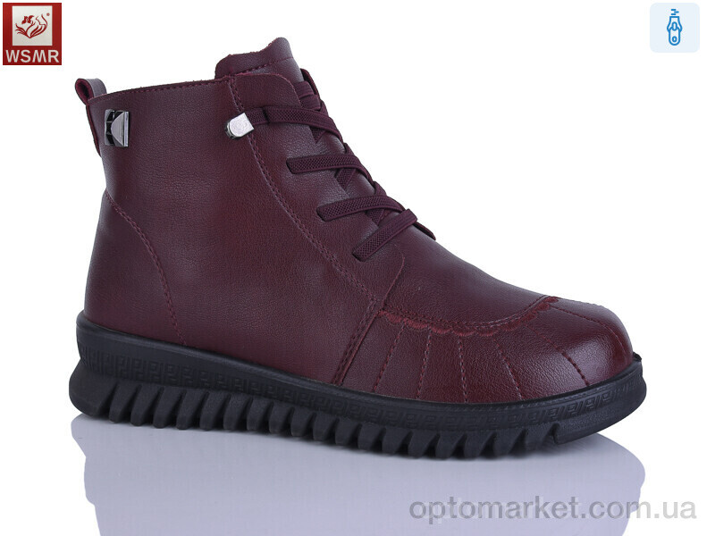 Купить Черевики жіночі B887-2 WSMR бордовий, фото 1