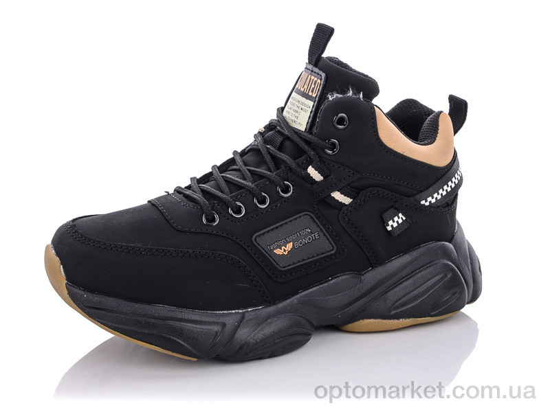 Купить Черевики дитячі B8965-3 Bonote чорний, фото 1