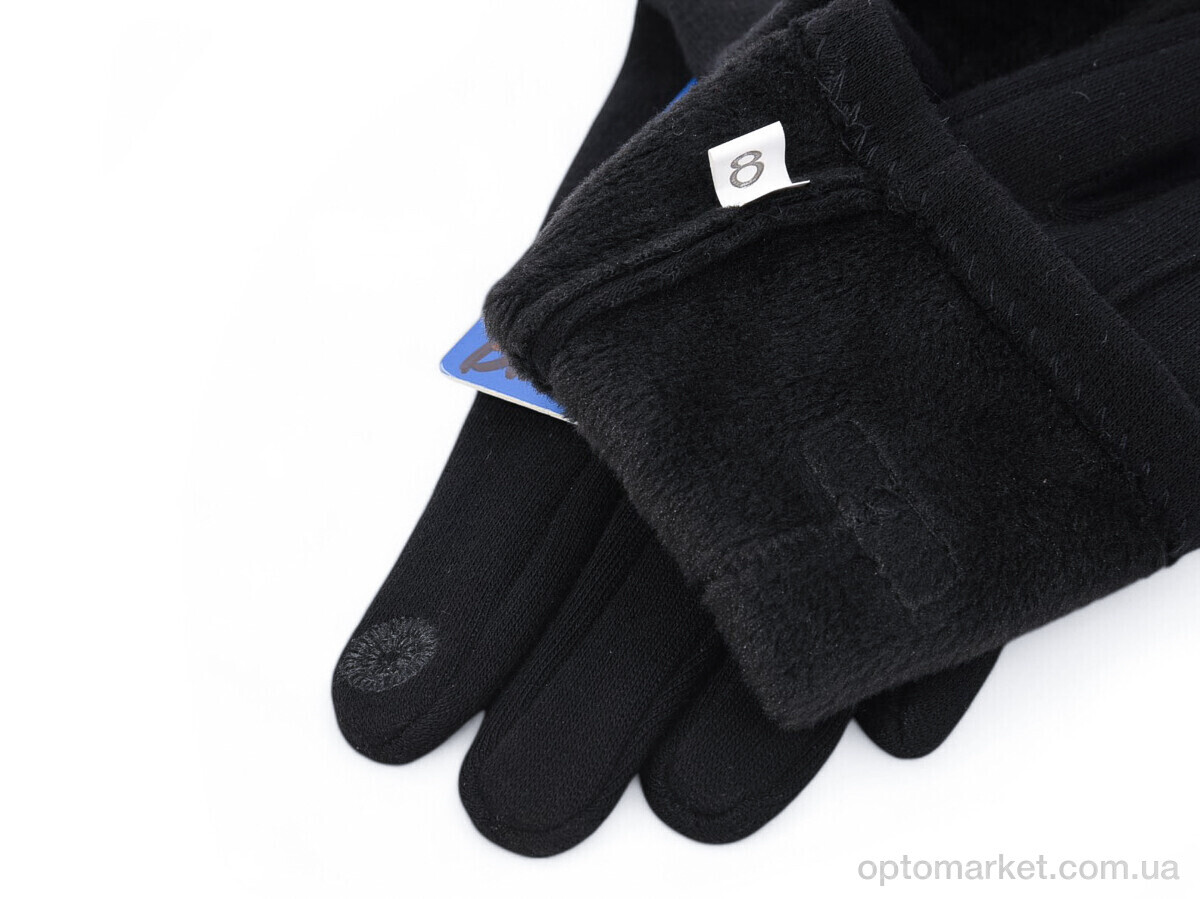 Купить Рукавички жіночі B9-03 black Number one чорний, фото 2