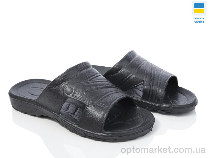 Купить Шльопанці чоловічі B9 чорний Cross чорний, фото 1