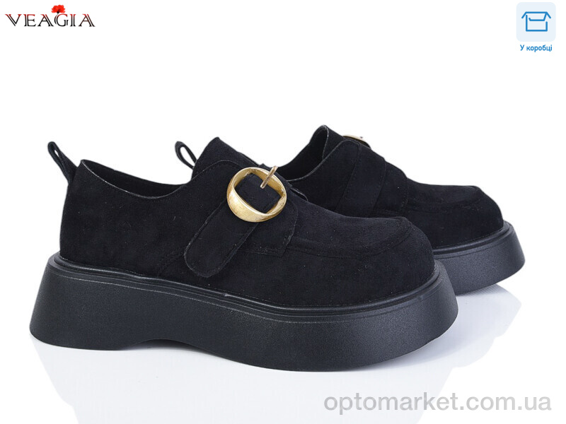 Купить Туфлі жіночі B9000-1 Veagia чорний, фото 1