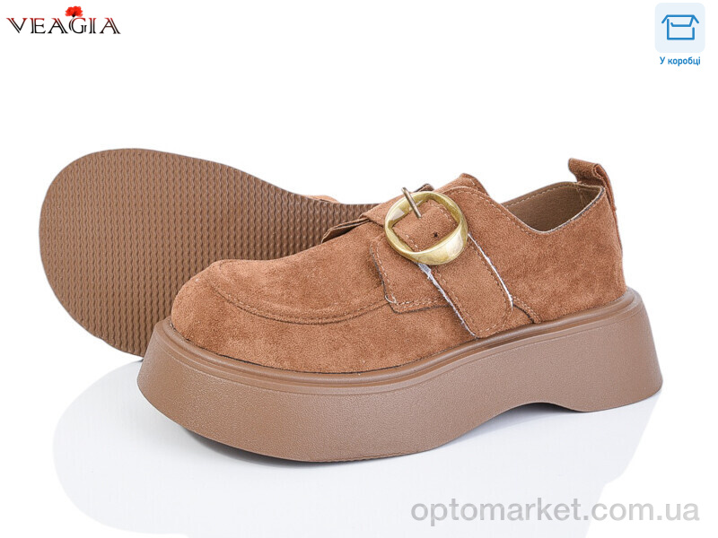 Купить Туфлі жіночі B9000-2 Veagia коричневий, фото 1