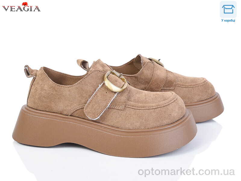 Купить Туфлі жіночі B9000-3 Veagia хакі, фото 1