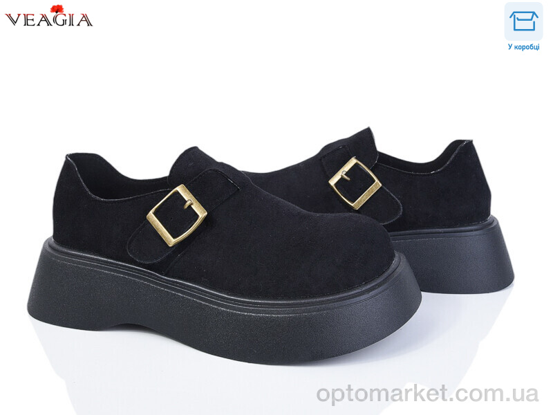 Купить Туфлі жіночі B9003-1 Veagia чорний, фото 1